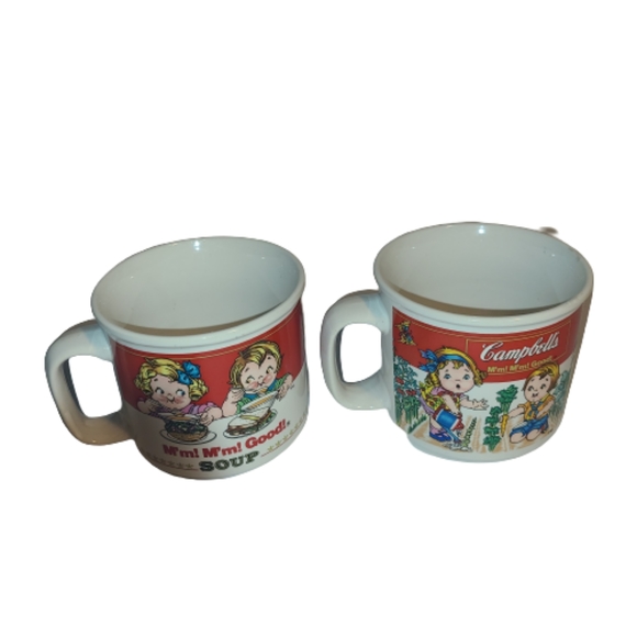 Campbell Soup Westwood 1993 Mugs Set of 2 - Picture 2 of 3